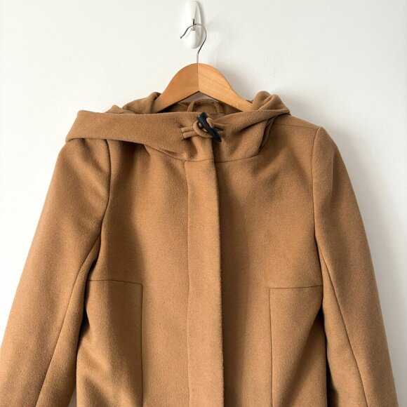 Aritzia Babaton Pearce Wool Coat Jacket Camel Size Small - Picture 6 of 10